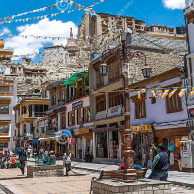 Leh Main Market