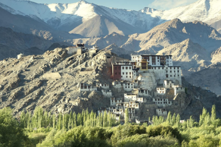 Leh to Spituk Monastery Cycling (8 km)
