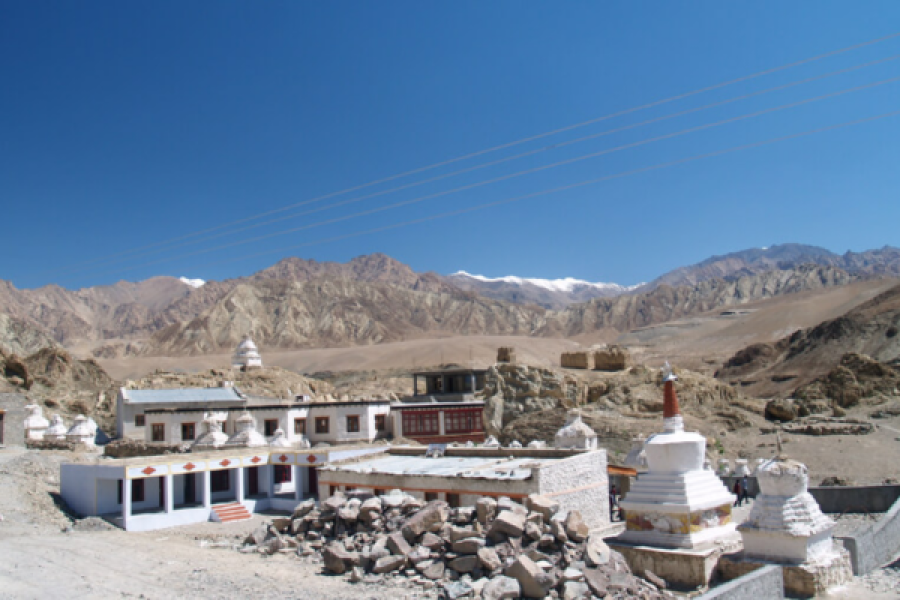 Leh to Alchi Monastery Cycling (67 km)