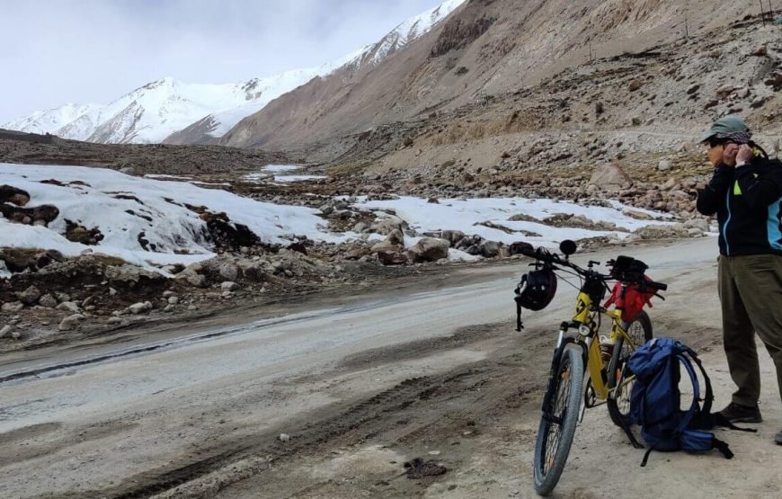 Leh to Khardung La Cycling (39 km)